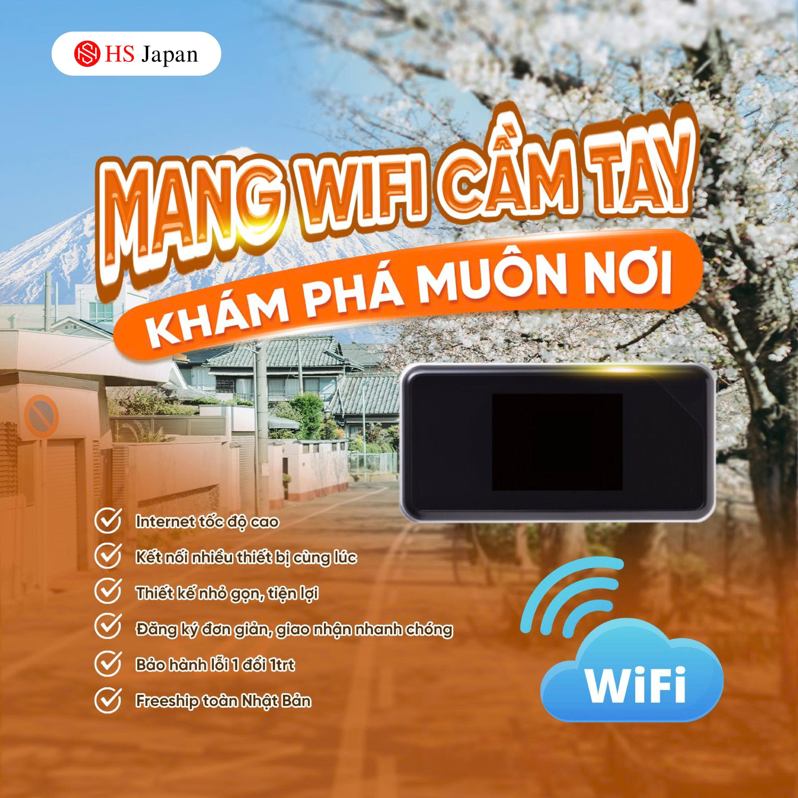 Mang wifi cầm tay